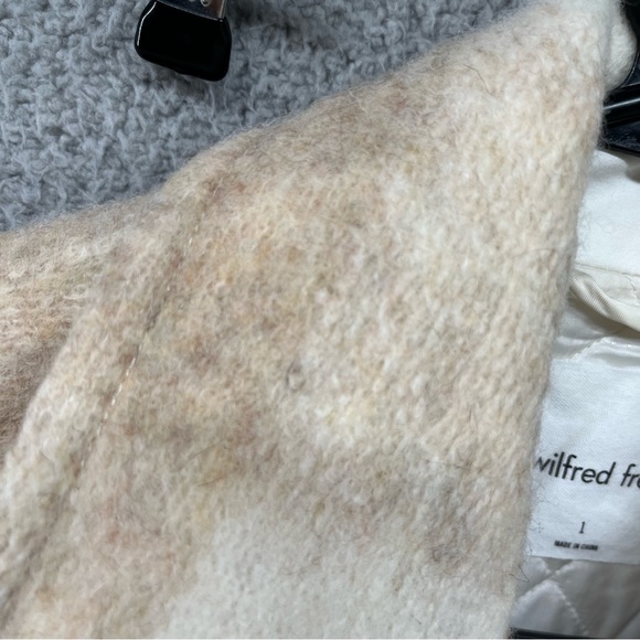 Aritzia Wilfred Free Lyon Wool Alpaca Blend Jacket Size 1 Small - Picture 10 of 12